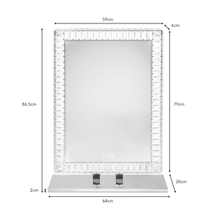 Diamond Vanity Mirror - Tall