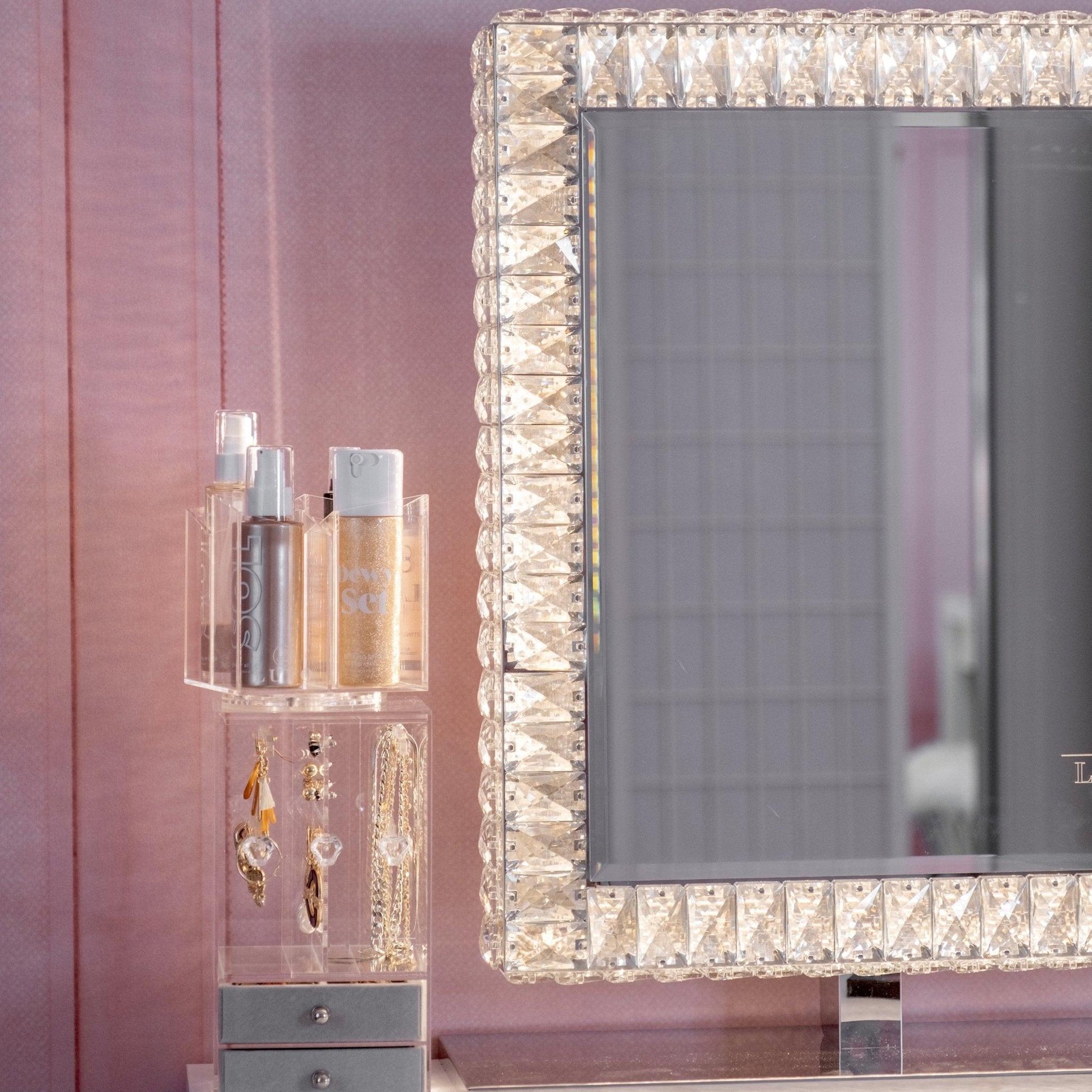 Diamond Vanity Mirror - Original Luvo Store 